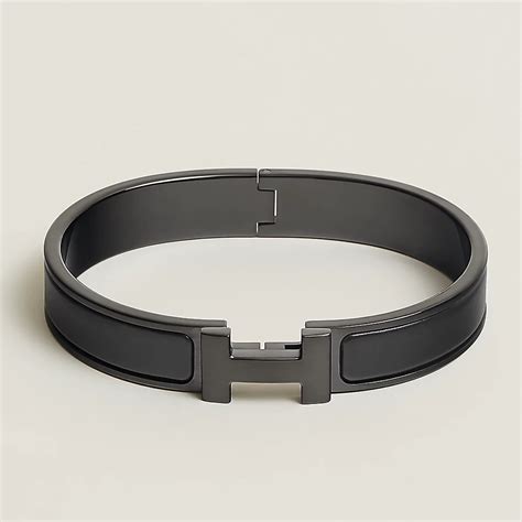 all black hermes bracelet